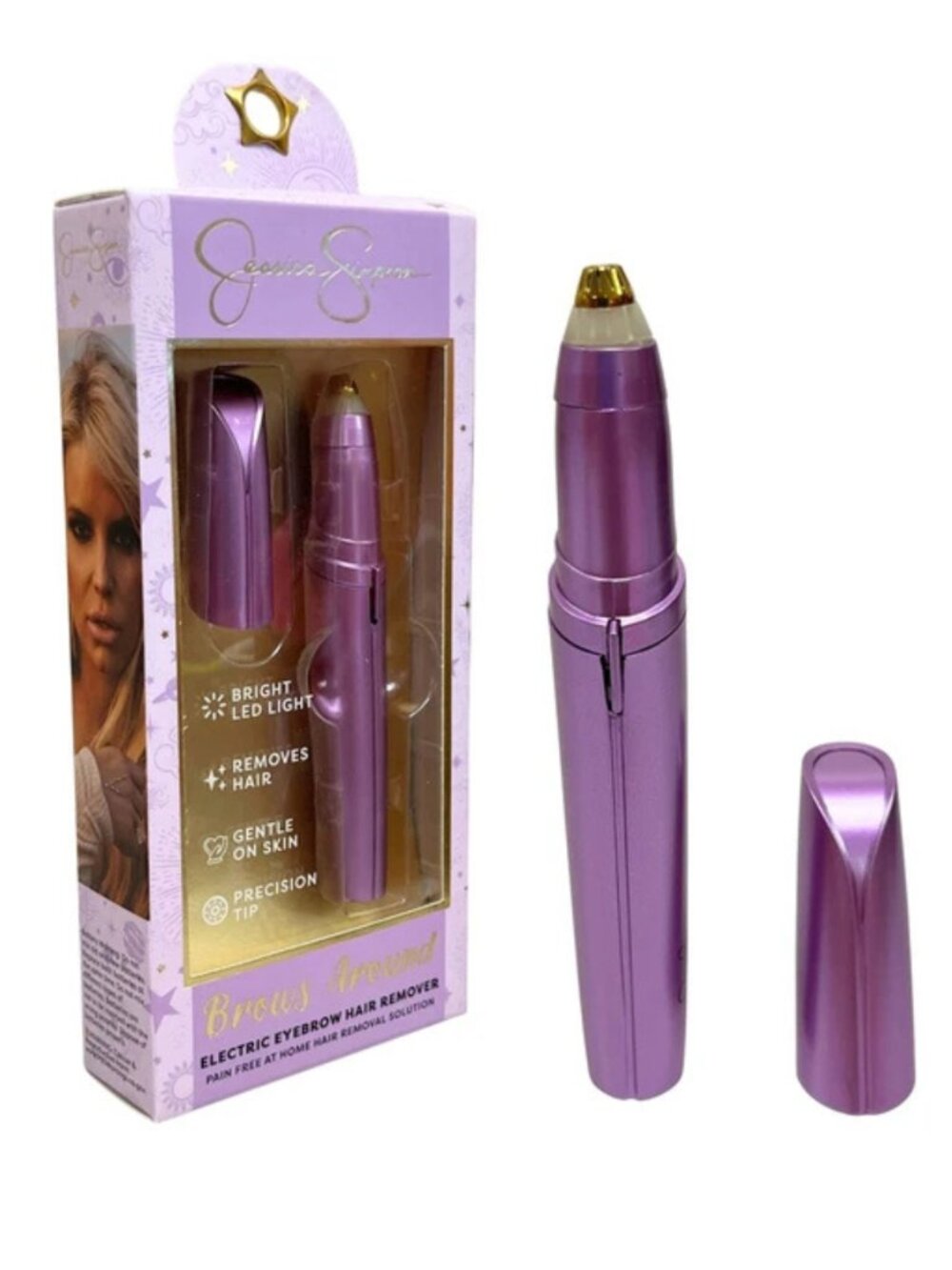 ❤️ 5/$25 Jessica Simpson Brows Around Eyebrow Hair Remover NEW